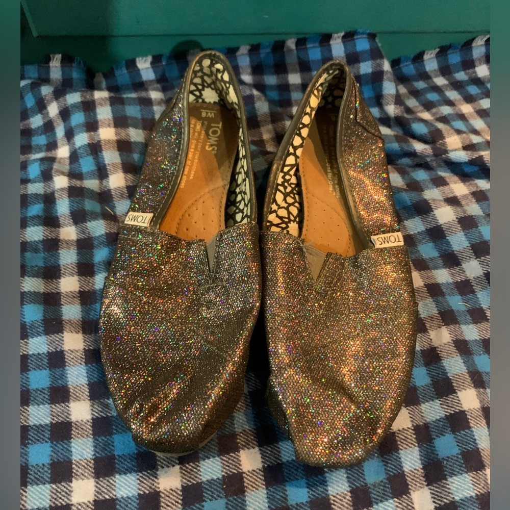 Toms Glitter Shoes